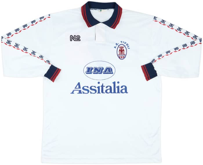 2002-03 A.S. Tivoli Match Issue Away L/S Shirt #7