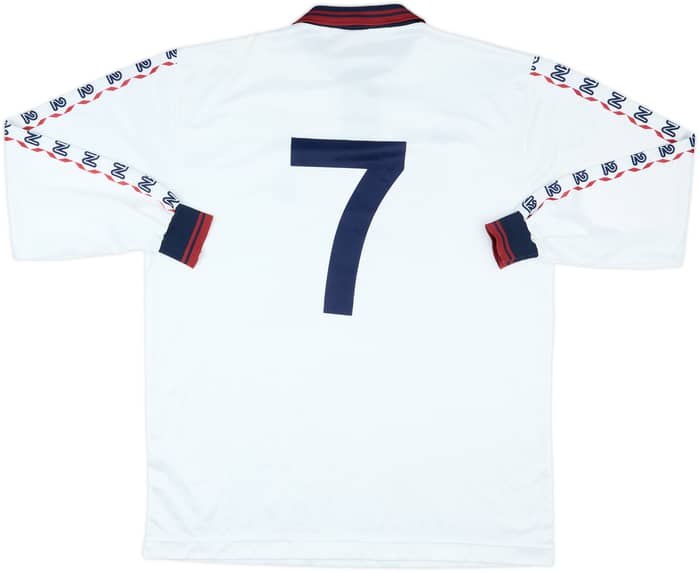 2002-03 A.S. Tivoli Match Issue Away L/S Shirt #7