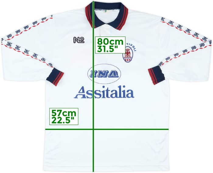 2002-03 A.S. Tivoli Match Issue Away L/S Shirt #7