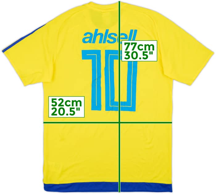 2018-19 Sweden adidas Training Shirt - 8/10 - (L)