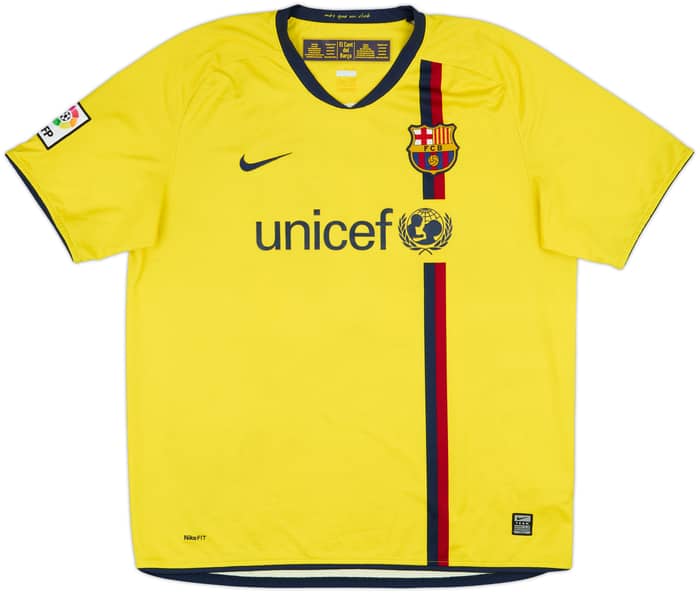 2008-10 Barcelona Away Shirt Messi #10 - 7/10 - (XL)