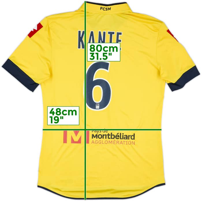 2013-14 Sochaux Match Issue Home Shirt Kante #6