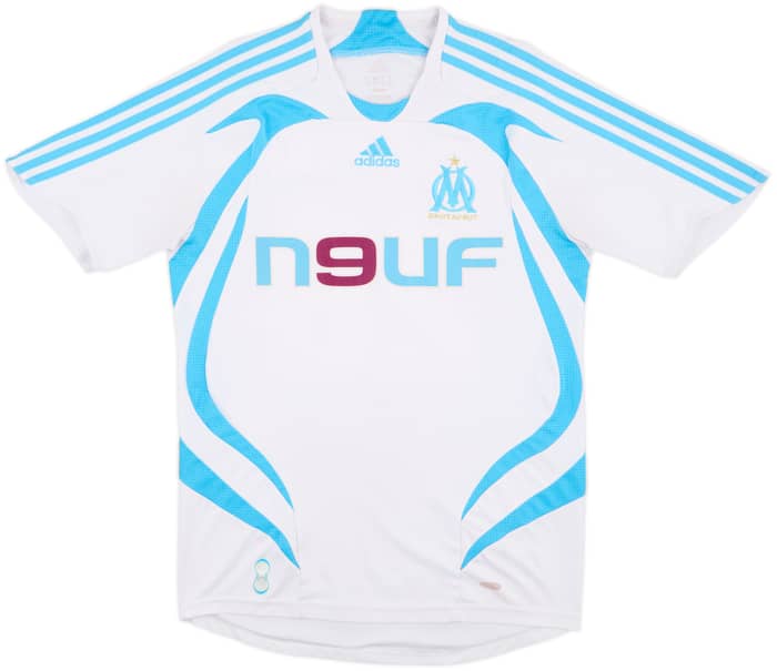 2007-08 Olympique Marseille Home Shirt Valbuena #28 - 8/10 - (S)