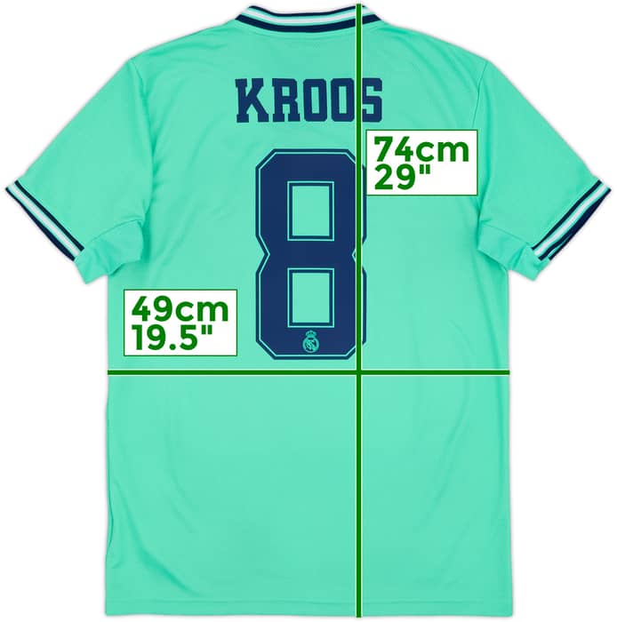 2019-20 Real Madrid Third Shirt Kroos #8 - 6/10 - (M)