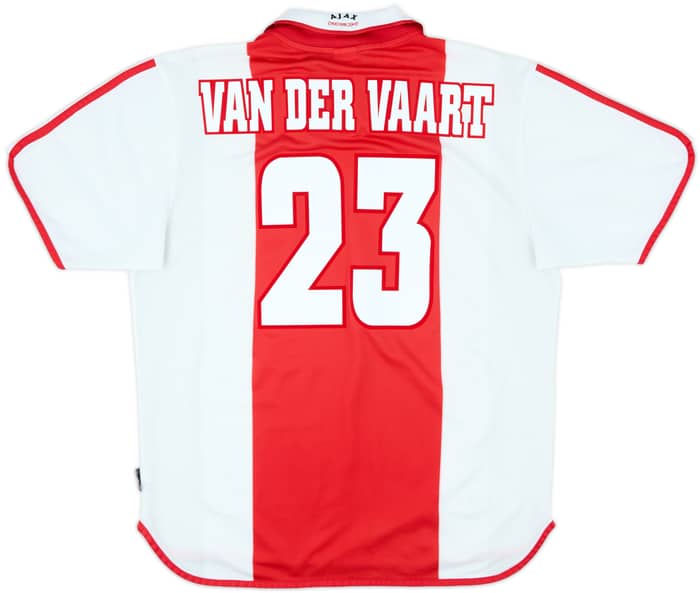 2000-01 Ajax Centenary Home Shirt Van Der Vaart #23 - 9/10 - (XL)