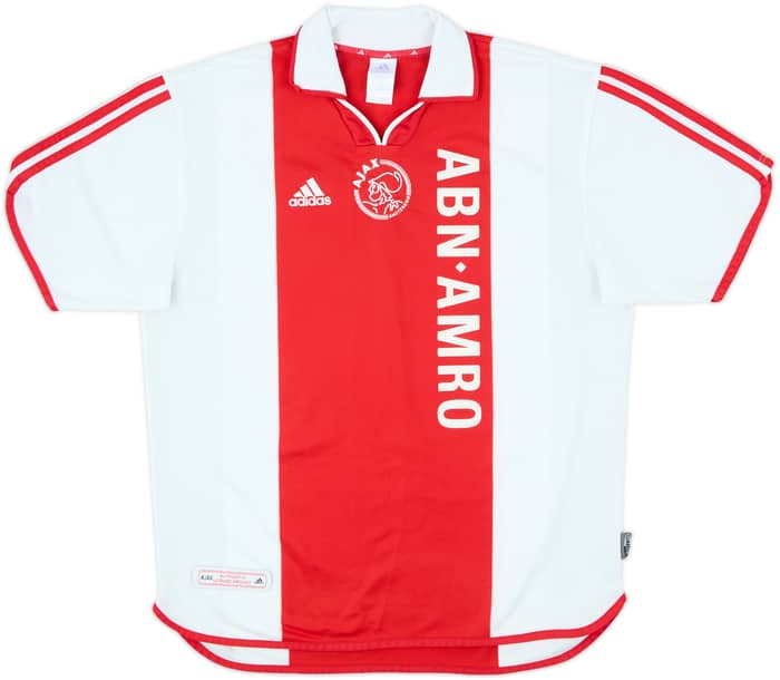 2000-01 Ajax Centenary Home Shirt Van Der Vaart #23 - 9/10 - (XL)