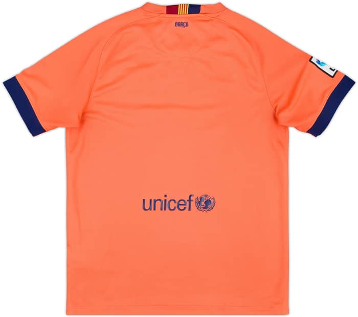 2014-15 Barcelona Away Shirt - 6/10 - (XL.Boys)