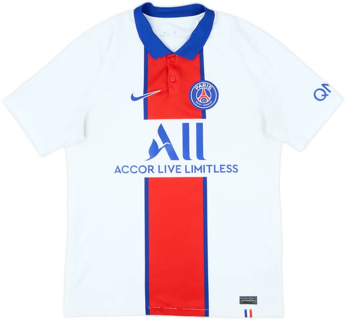 2020-21 Paris Saint-Germain Away Shirt Mbappe #7 - 6/10 - (M)