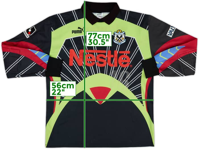 1994-95 Jubilo Iwata GK Shirt #16 - 6/10 - (XL)