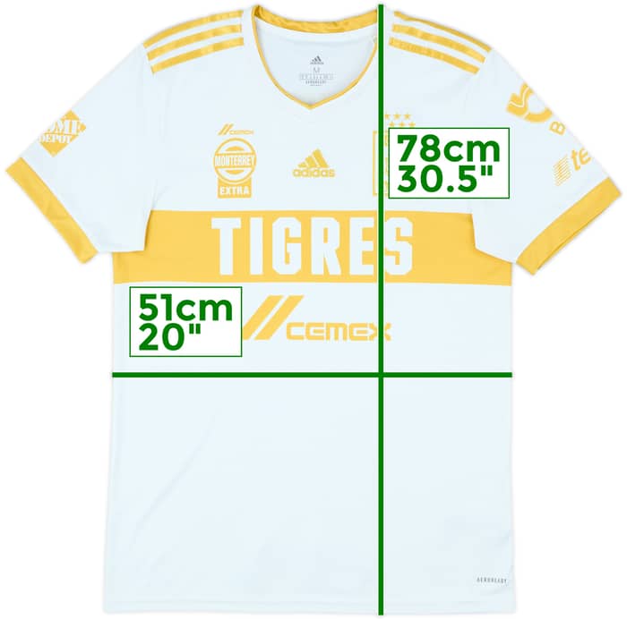 2020-21 Tigres UANL Third Shirt - 7/10 - (M)