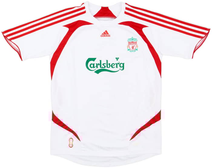 2007-08 Liverpool Away Shirt Gerrard #8 - 8/10 - (Women's M)