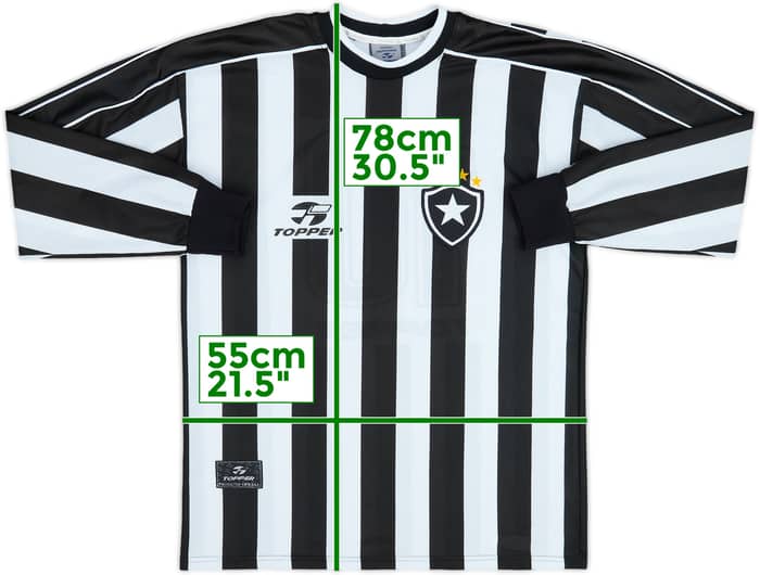 1999 Botafogo Home L/S Shirt #10 - 8/10 - (L)