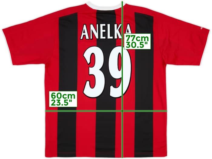 2003-04 Manchester City Away Shirt Anelka #39 - 8/10 - (L)