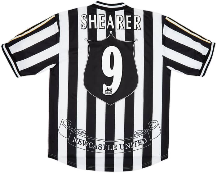 1997-99 Newcastle Home Shirt Shearer #9 - 10/10 - (XL)