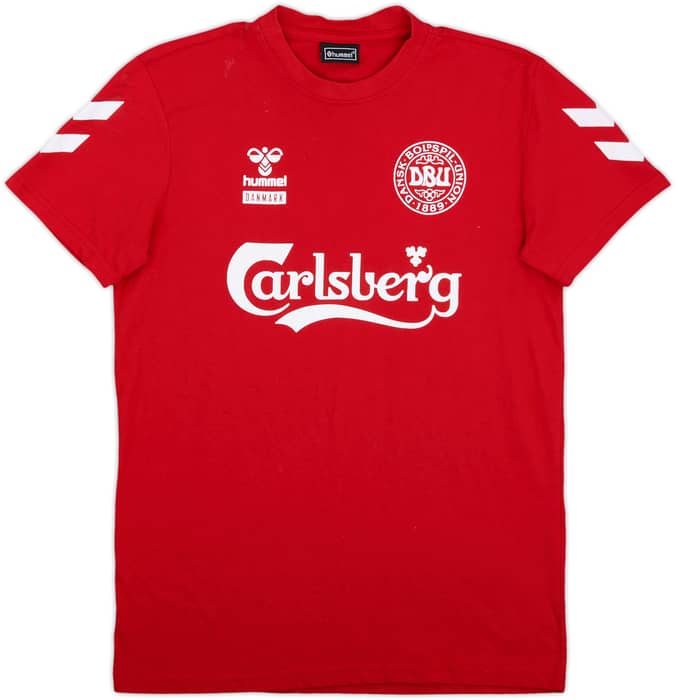 2016-17 Denmark Hummel Cotton Tee - 8/10 - (XS)