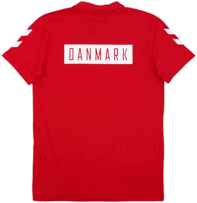 2016-17 Denmark Hummel Cotton Tee - 8/10 - (XS)
