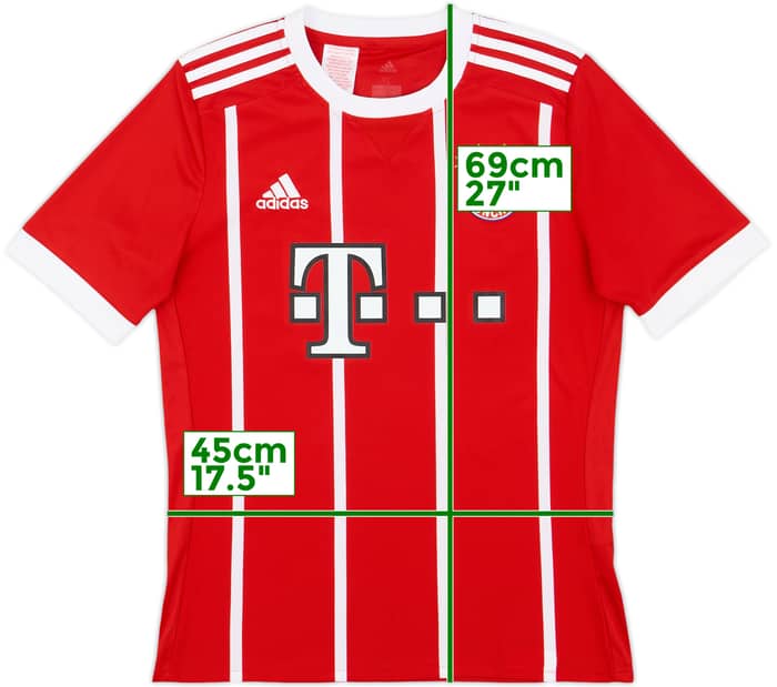 2017-18 Bayern Munich Home Shirt - 10/10 - (XL.Boys)