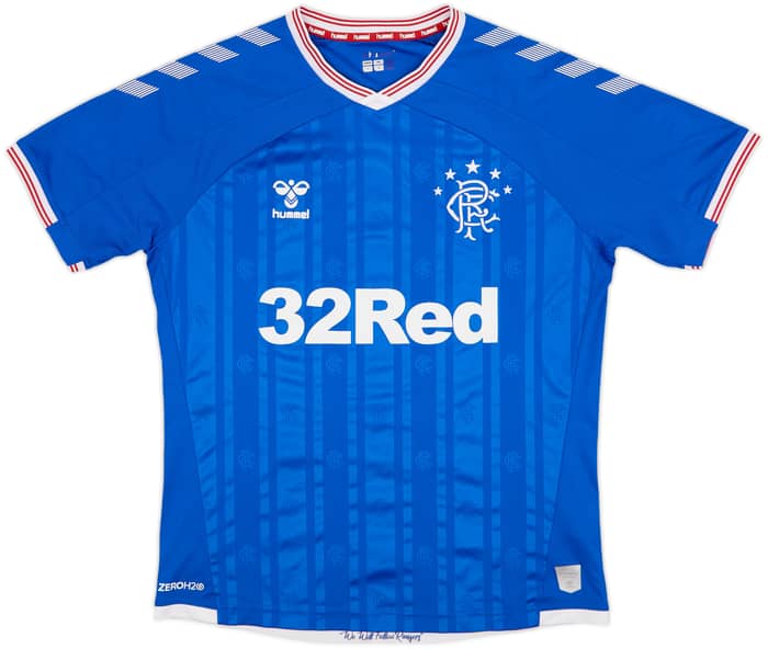 2019-20 Rangers Home Shirt - 7/10 - (L)