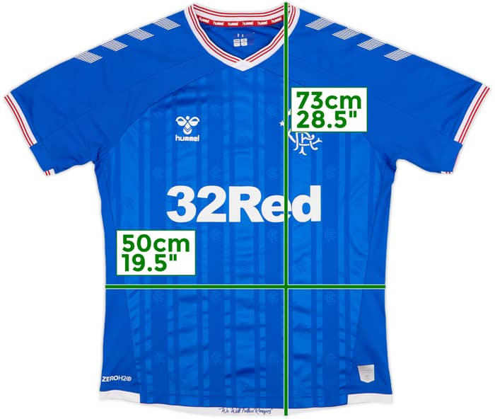 2019-20 Rangers Home Shirt - 7/10 - (L)