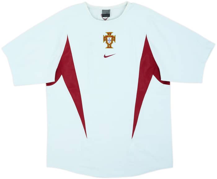 Camiseta Nike de entrenamiento de Portugal 2002-04 - 8/10 - (M)