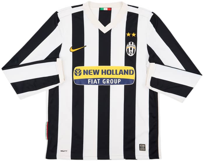 2009-10 Juventus Home L/S Shirt Del Piero #10 - 7/10 - (M)