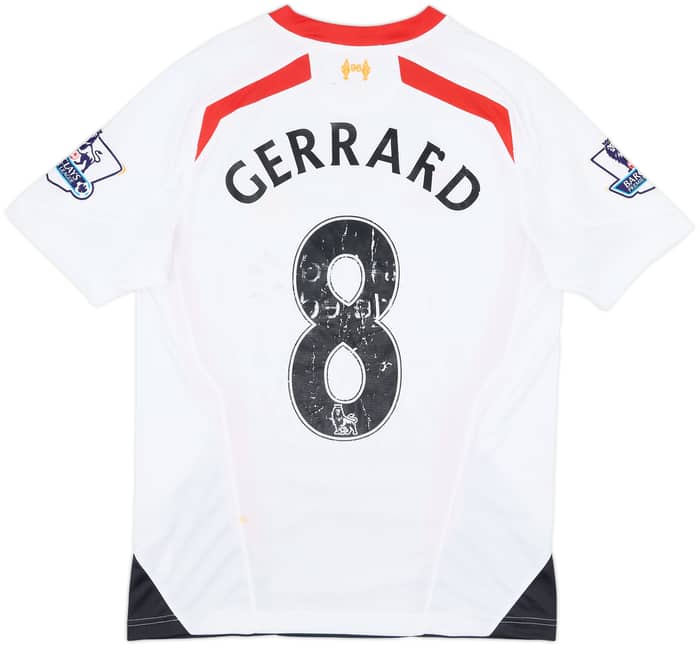 2013-14 Liverpool Away Shirt Gerrard #8 - 4/10 - (S)