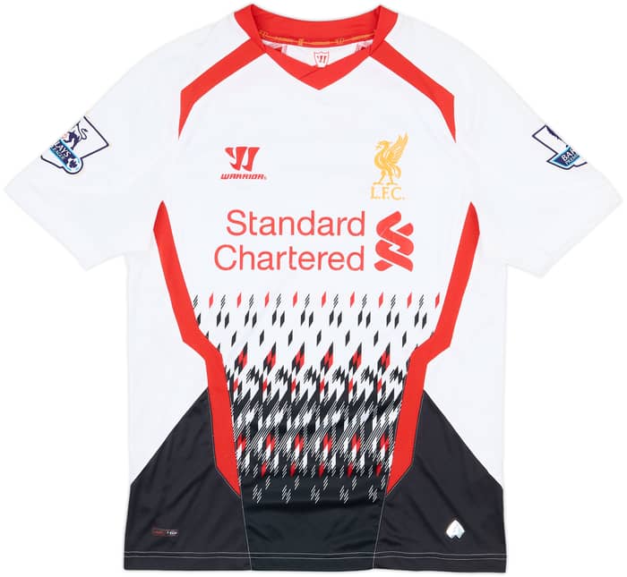 2013-14 Liverpool Away Shirt Gerrard #8 - 4/10 - (S)