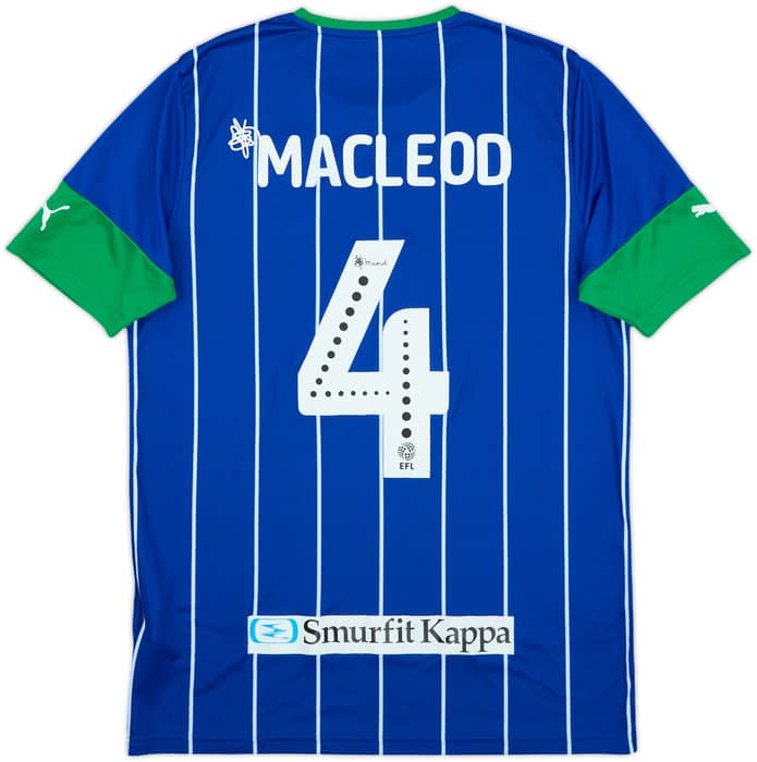 2019-20 Wigan Home Shirt Macleod #4 - 8/10 - (M)