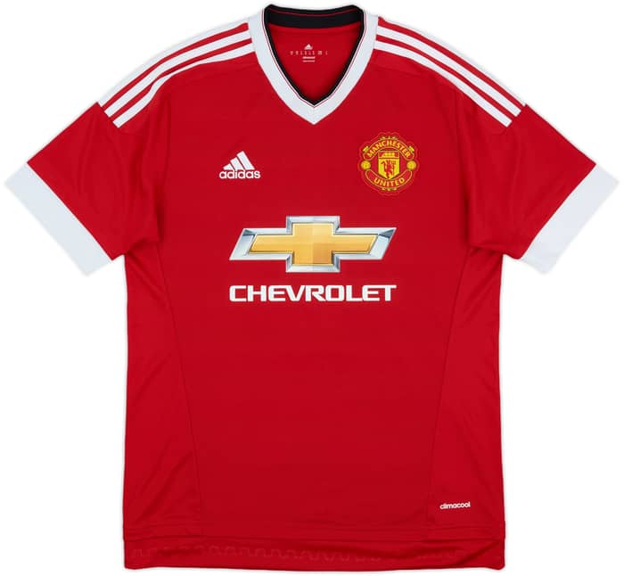 2015-16 Manchester United Home Shirt Blind #17 - 7/10 - (M)
