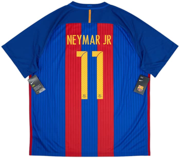2016-17 Barcelona Home Shirt Neymar Jr #11 (XXL)