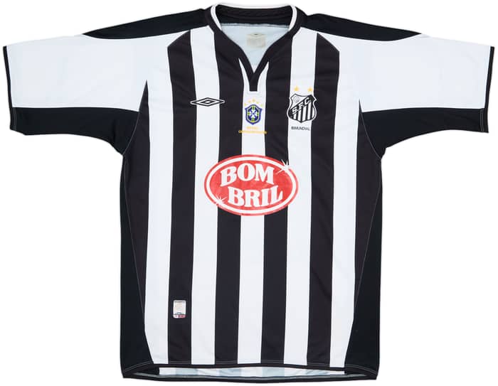 2003 Santos Away Shirt #10 - 7/10 - (XL)