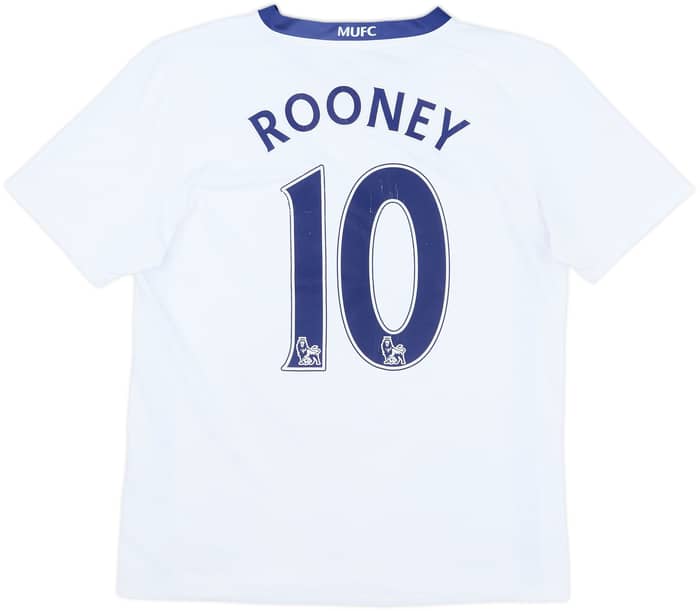 2008-10 Manchester United Away Shirt Rooney #10 - 5/10 - (XL.Boys)
