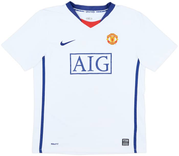 2008-10 Manchester United Away Shirt Rooney #10 - 5/10 - (XL.Boys)