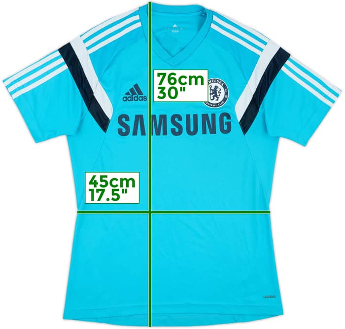 2014-15 Chelsea adizero Training Shirt - 7/10 - (M)