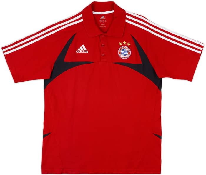 2007-08 Bayern Munich adidas Polo Shirt - 8/10 - (L)