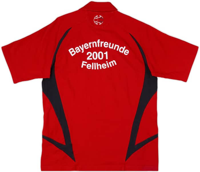2007-08 Bayern Munich adidas Polo Shirt - 8/10 - (L)
