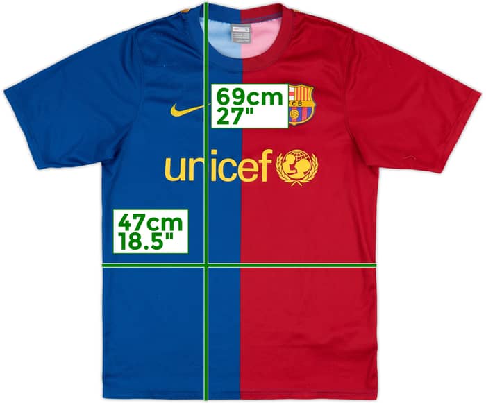 2008-09 Barcelona Basic Home Shirt - 6/10 - (S)