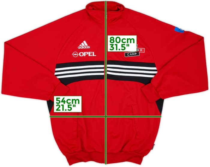2005-06 AC Milan adidas Junior Camp Track Jacket - 5/10 - (M/L)