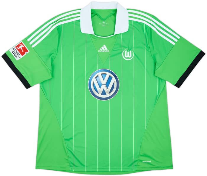 2013-14 Wolfsburg Away Shirt Olic #11 - 7/10 - (XXL)