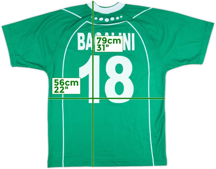 2003-04 Avellino Home Shirt Bagalini #18 - 8/10 - (XL)