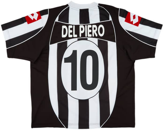2002-03 Juventus Home Shirt Del Piero #10 - 8/10 - (XXL)