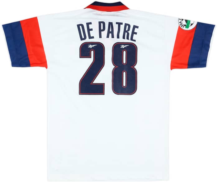 1997-98 Cagliari Away Shirt De Patre #28 - 7/10 - (L)