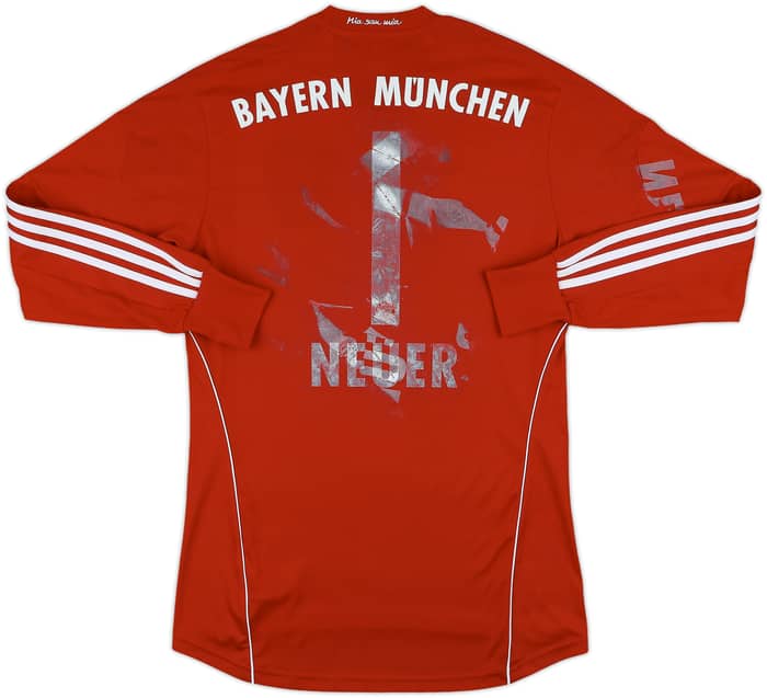 2013-14 Bayern Munich GK Shirt Neuer #1 - 3/10 - (S)