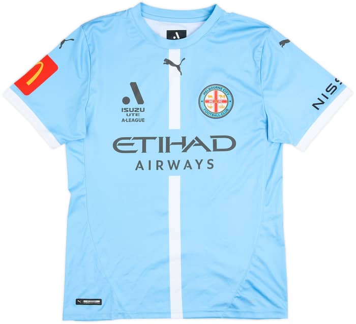 2024-25 Melbourne City Home Shirt - 10/10 - (M)