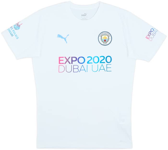 2020-21 Manchester City Puma Training Shirt - 10/10 - (S)