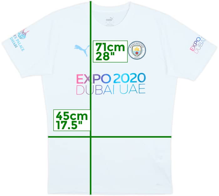 2020-21 Manchester City Puma Training Shirt - 10/10 - (S)