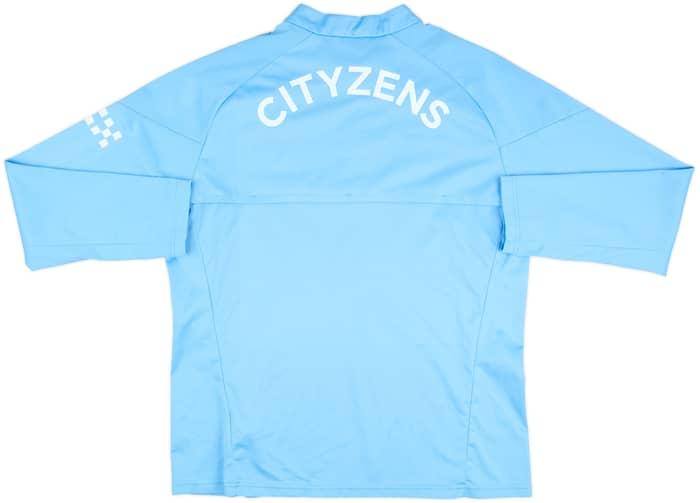 2023-24 Manchester City Player Issue 1/4 Zip Rain Top #3 (Dias) - 8/10 - (L)