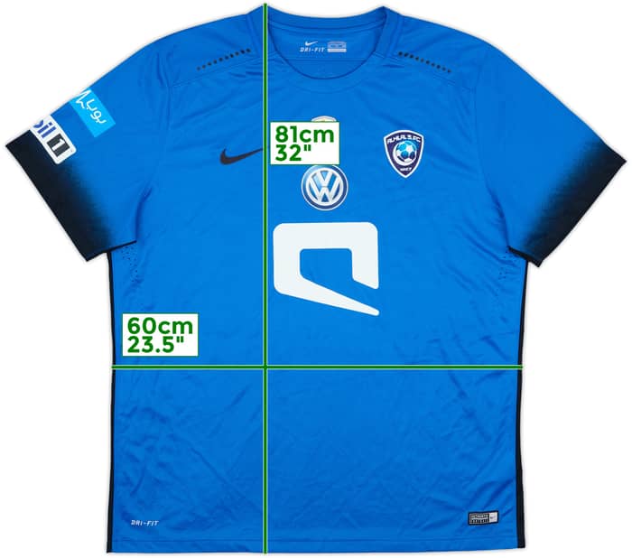 2016-17 Al Hilal Authentic Home Shirt - 9/10 - (XXL)