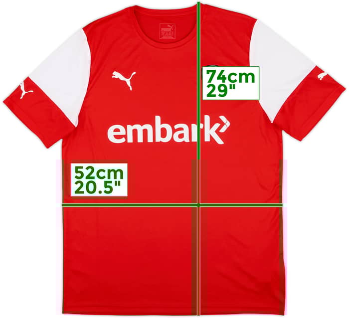 2019-20 Rotherham Home Shirt - 9/10 - (L)