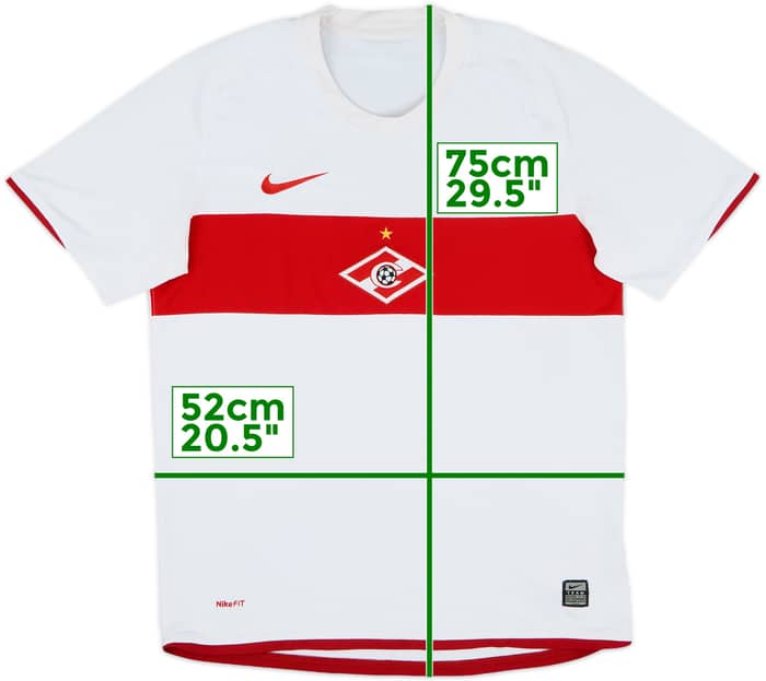 2009-10 Spartak Moscow Away Shirt - 8/10 - (M)